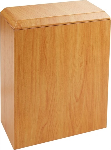 [EC 100 WB] Light Brown Simplicity MDF Veneer Adult Urn